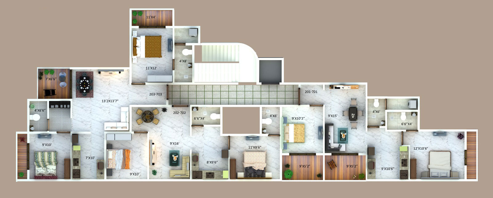 2 BHK Apartment